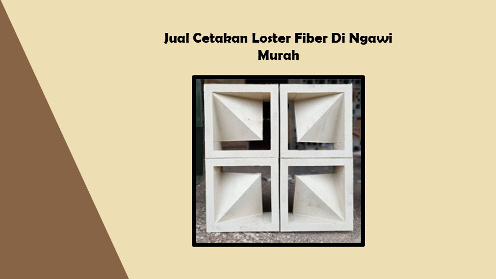 Jual Cetakan Loster Fiber Di Ngawi Murah