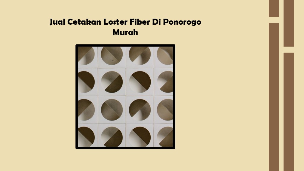 Jual Cetakan Loster Fiber Di Ponorogo Murah