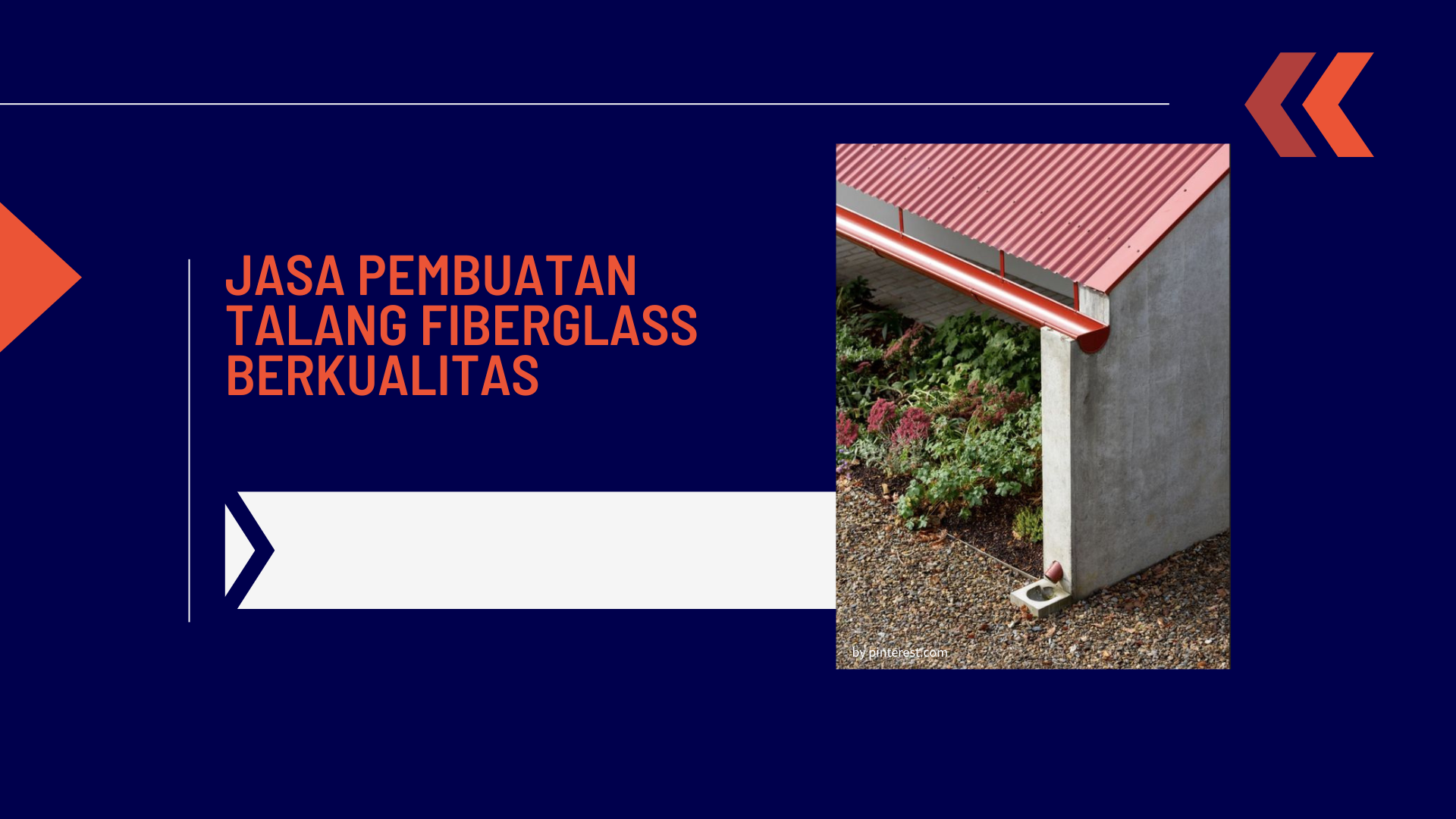 Jasa Pembuatan Talang Fiberglass Berkualitas