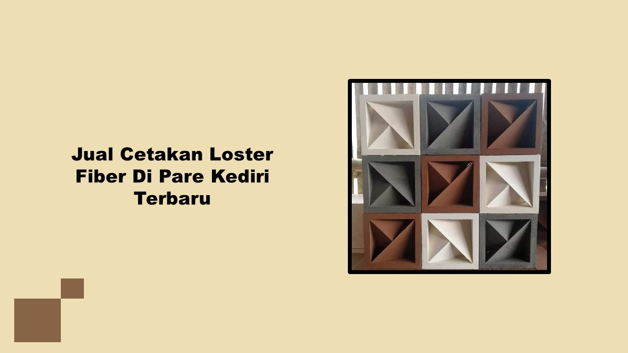 Jual Cetakan Loster Fiber Di Pare Kediri Terbaru