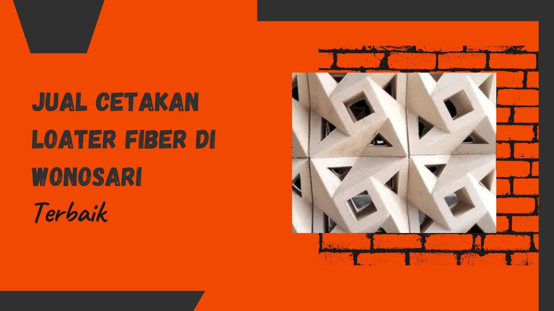 jual cetakan loster fiber di Wonosari